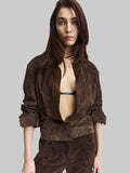 16Arlington Erco Brown Suede Jacket