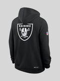 2025 Crucial Catch Nike Dri Fit Hoodie Las Vegas Raiders