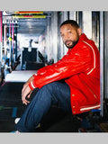2025 Summertime Ball Will Smith Varsity Jacket Red
