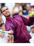 2025_US_Open_Carlos_Alcaraz_Burgundy_Nike_Jacket