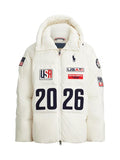 2026 Winter Olympics Polo Ralph Lauren Team USA Flagbearer Jacket White