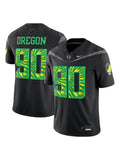 #90 Oregon Ducks Nike Grateful Ducks Game Jersey Black