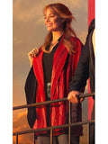 A Big Bold Beautiful Journey Margot Robbie Red Coat