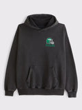Abercrombie Philadelphia Eagles Graphic Popover Hoodie Black