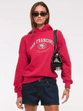 Abercrombie San Francisco 49ers Sunday Hoodie Red