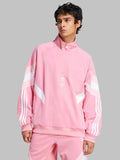 Adidas Inter Miami CF Originals Half-Zip Pink Crew Sweatshirt