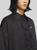 Adidas New Chinese Black Shirt Jacket Black