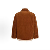 Adidas Originals Chinese Corduroy Jacket Brown