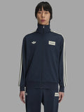 Adidas Originals Oasis 3 Stripes Track Jacket Blue