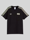 Adidas x Oasis Tour 3-Stripes T-Shirt Black