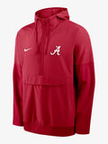 Alabama Anorak Men_s Nike College 1/2-Zip Hooded Jacket