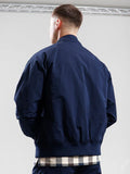 Aquascutum Bomber Jacket Navy