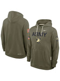 Army Black Knights Nike 2025 Military Appreciation Hoodie Olive
