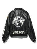 Awake NY Vanson Stadium Team Skeleton Jacket Black