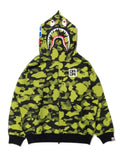 Bape x CR7 Life Logo Shark Full Zip Hoodie