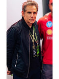 Ben Stiller Formula 1 Bomber Jacket Black