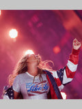 Beyonce Cowboy Carter Tour American Flag Leather Jacket