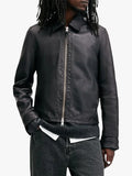 Black Leather Erol Jacket Mens