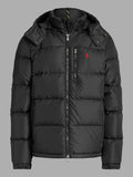 Black Ralph Lauren Polo Puffer Jacket Coat
