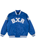 Born x Raised College Stadium Blue Varsity Jacket