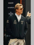 Brad Pitt F1 APX GP Black Jacket