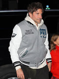 Bradley Cooper Eagles Grey Varsity Jacket