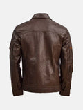 Brown Sheep Leather Jacket