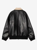 Carhartt Shepton Leather Jacket Black