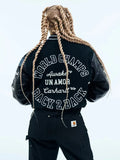 Carhartt x Awake NY Teddy Varsity Jacket Black