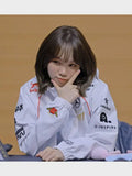 Chaewon T1 White Jacket