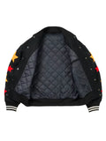 Cheech Wizard x Palace Mark Bode Varsity Jacket Black