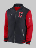 Cleveland Guardians Nike Dugout Bomber Jacket