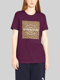 Coach T-Shirt Burgundy
