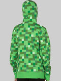 Creeper Zip-Up Hoodie Green