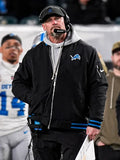 Dan Campbell Detroit Lions Nike Bomber Jacket Black