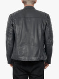 Dash Black Leather Jacket