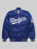 Dodgers Satin Starter Jacket Blue