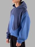 ERL Classic Swirl Hoodie Blue