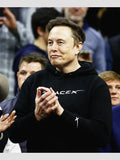 Elon Musk Black SpaceX Hoodie