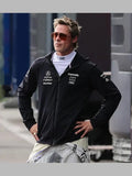 F1 APX GP Brad Pitt Black Jacket