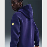 FC Barcelona Tech Windrunner Nike Full-Zip Soccer Hoodie Purple