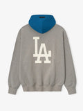 Fear Of God Essentials Dodgers Hoodie Grey