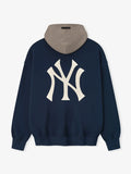Fear Of God Essentials Yankees Hoodie Blue