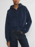 Ginny Georgia s03 Ginny Miller Blue Cropped Hoodie