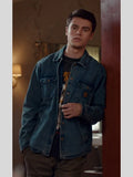 Ginny and Georgia S03 Marcus Baker Blue Denim Jacket