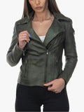 Giselle Women Green Jacket