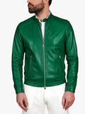 Green Biker Jacket