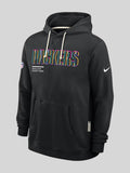 Green Bay Packers Nike Black 2025 Crucial Catch Hoodie