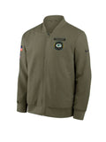 Green Bay Packers Service Bomber Jacket 2025