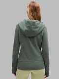 Green Scuba Full-Zip Hoodie Lululemon